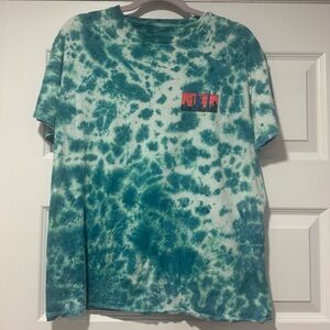 Artist Union Clothing Co. Teal Tie-Dye Arizona Tee